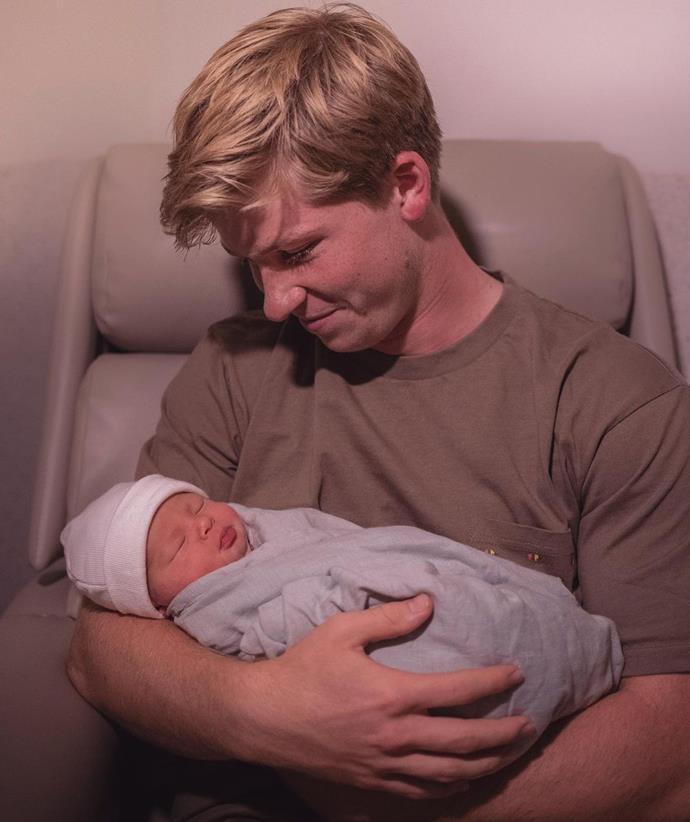 Robert shared his first ever photo with Grace following her birth in March 2021. "Let the uncle adventures begin! Love you so much, Grace," he penned.