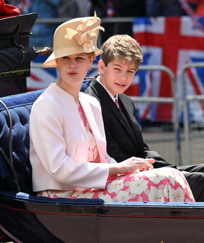 In 2022 she and brother James appeared for the Queen's Platinum Jubilee celebrations. Louise wore a hat and Jacket Sophie donned for her daughter's first Buckingham Palace balcony appearance decades earlier (see the third slide in this gallery).