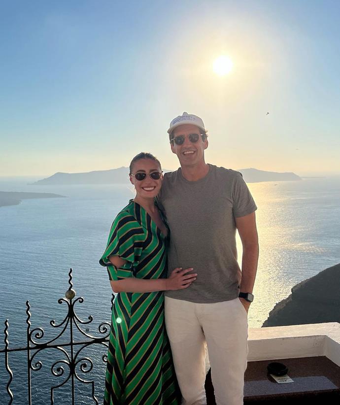 Romance was also on the agenda, just take a look at this sunset snap from Greece. They really do look amazing together.