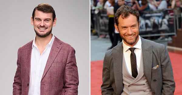 EXCLUSIVE: We have proof that Love Triangle’s Jude Law lookalike, Alex, has been on TV before