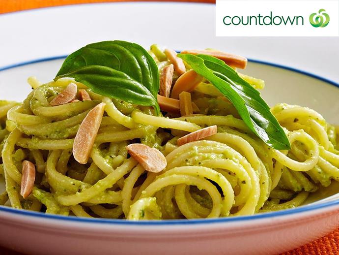 For a creamy green pasta sauce, try making [avocado pesto](http://www.foodtolove.co.nz/recipes/avocado-pesto-pasta-12833|target="_blank").
