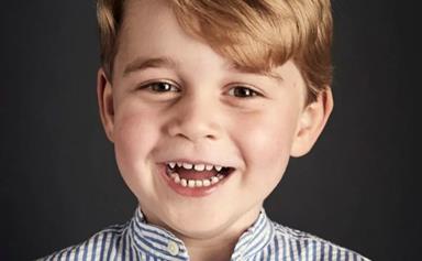 Kensington Palace releases official portrait to celebrate Prince George turning four