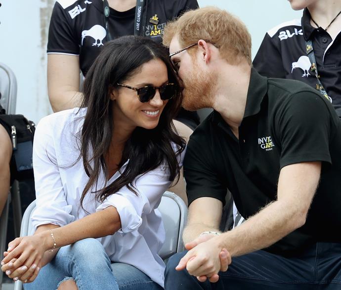 Prince Harry and Meghan Markle at the Invictus Games.