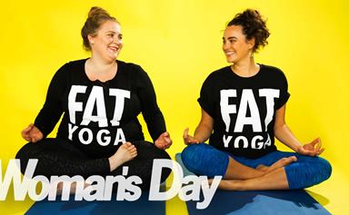 Two Kiwi women on a mission to promote kindness through Fat Yoga