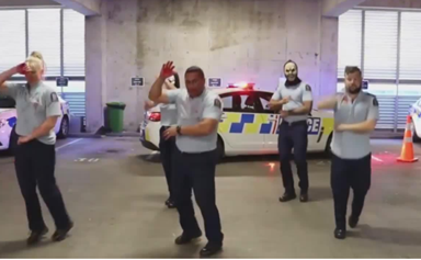 NZ Police make Thriller dance video - just in time for Halloween