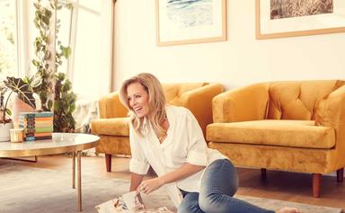 The Block co-host Shelley Ferguson shows us around her home