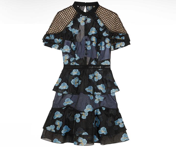 Self-Portrait dress, $595, from Muse.