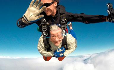 The 101 year old skydiving great-grandma