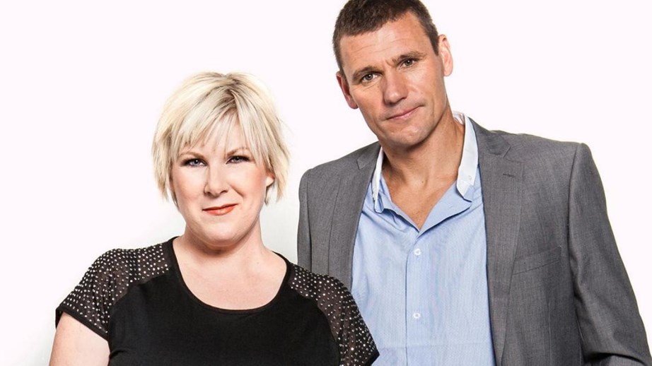 Jay-Jay and former husband Dom hosted the Edge breakfast show.