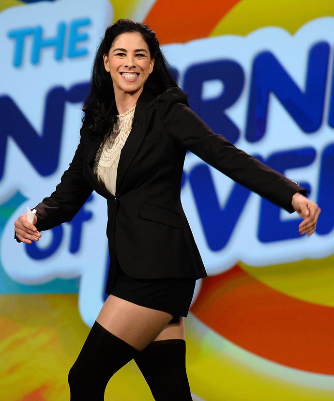 **Sarah Silverman**

"We need to stop telling girls they can be anything they want when they grow up.  Because it would have never occurred to them that they couldn't."