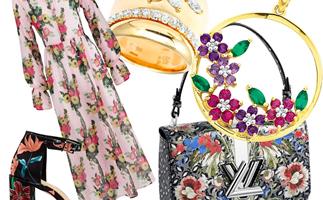 How to wear floral print and still look polished