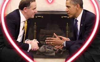 John Key and Barack Obama's diplomatic bromance