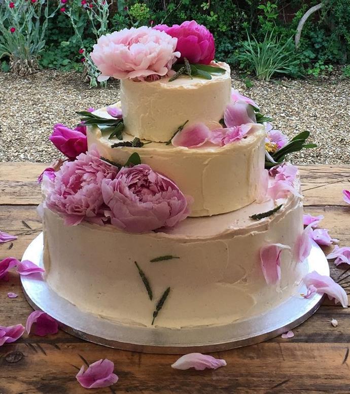 One of Izaak's wedding cake creations.