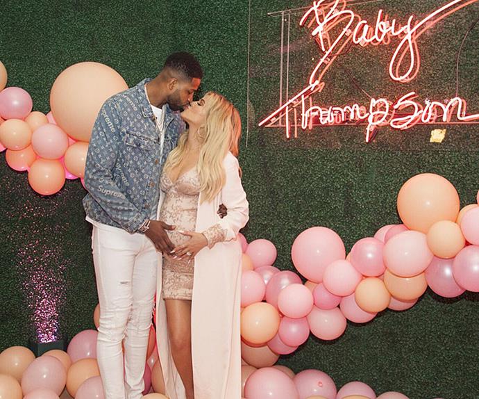 Pregnant Khloe Kardashian's boyfriend Tristan Thompson has reportedly been seen kissing another woman