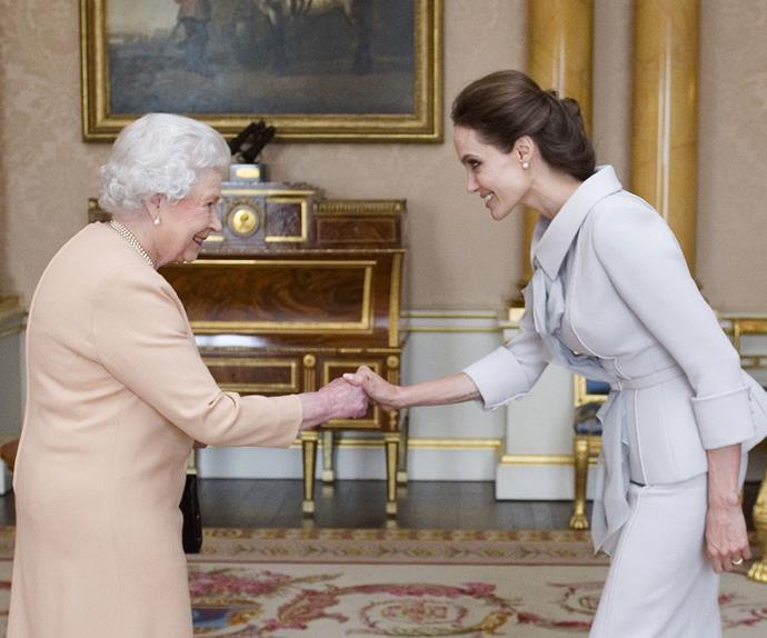 Angelina Jolie shares the life lesson from Queen Elizabeth that she’s teaching her kids