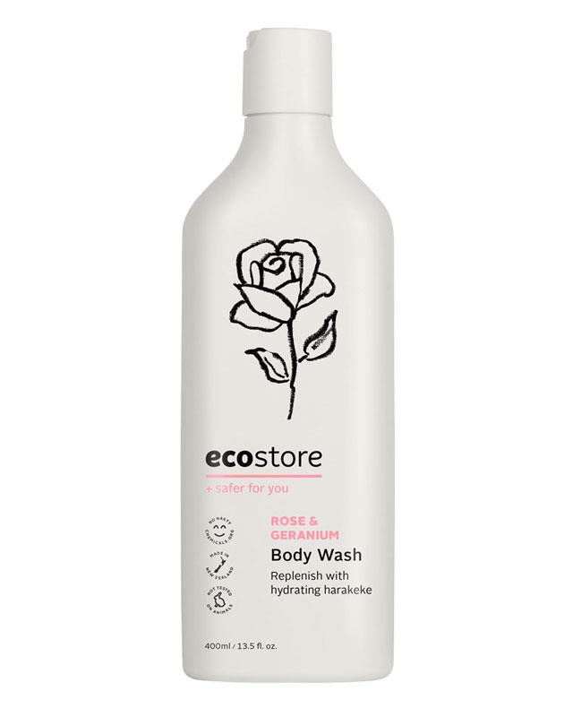 ecostore Body Wash Rose & Geranium