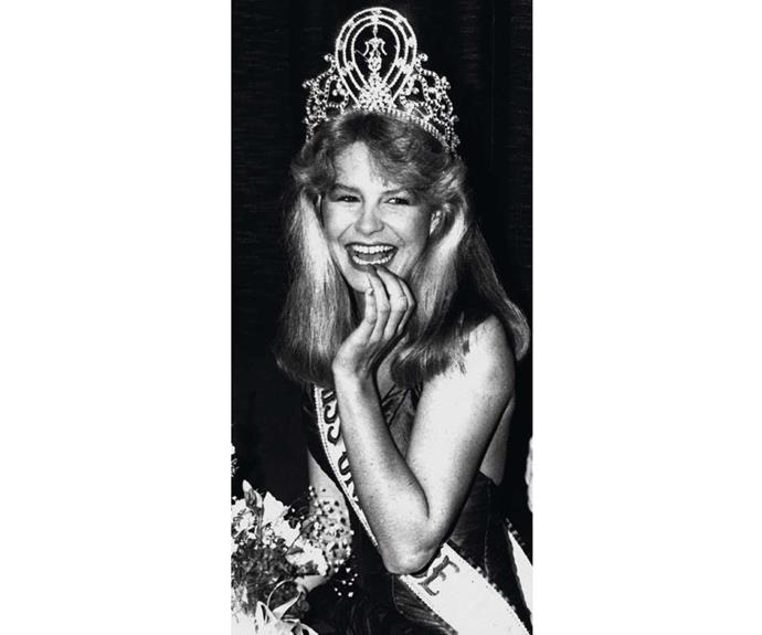 Lorraine is crowned Miss Universe at just 19 years old in 1983.
