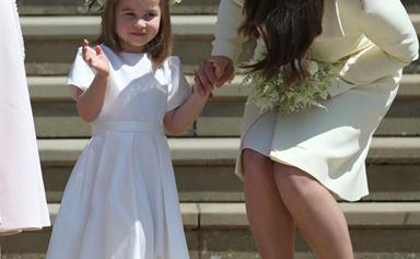 Prince George and Princess Charlotte steal the show at the Royal Wedding