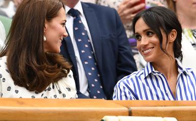 Kate Middleton and Meghan Markle hit Wimbledon together and had a marvellous time