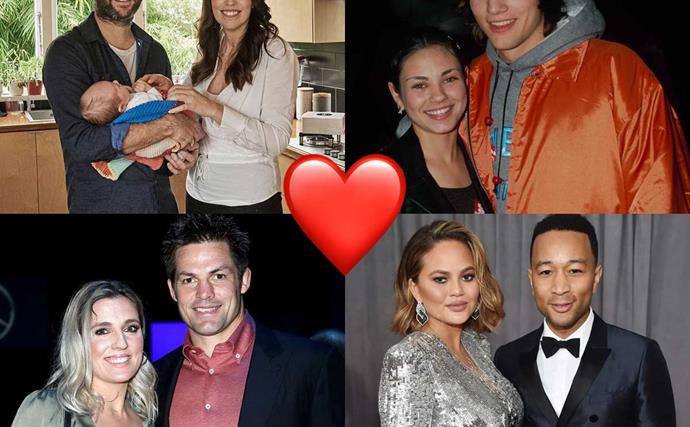 Jacinda and Clarke, Richie and Gemma, Ashton and Mila: How celebrity couples met