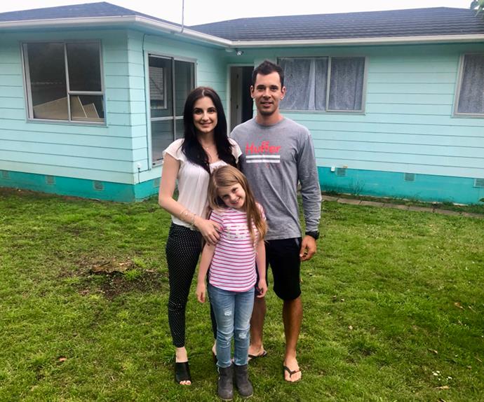 Cassie Arouzo and Myron Simpson - first-time home owners from Auckland.