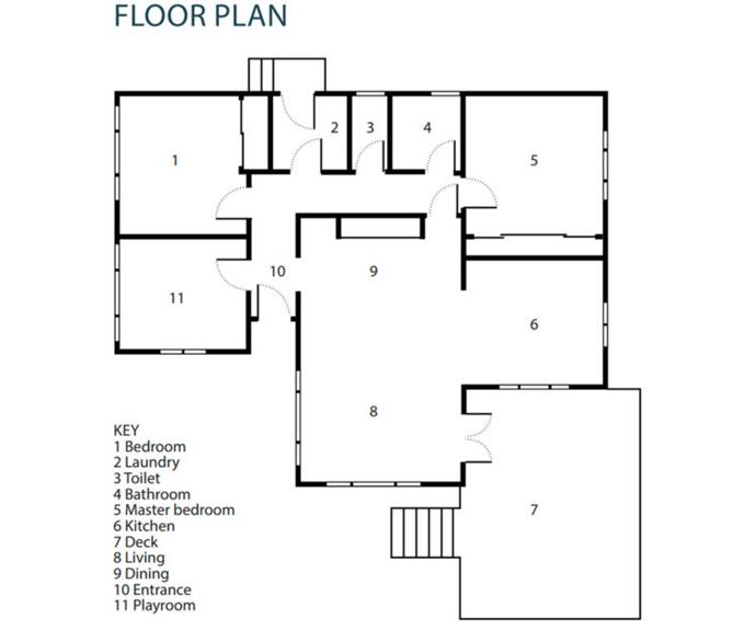 Floor plan.