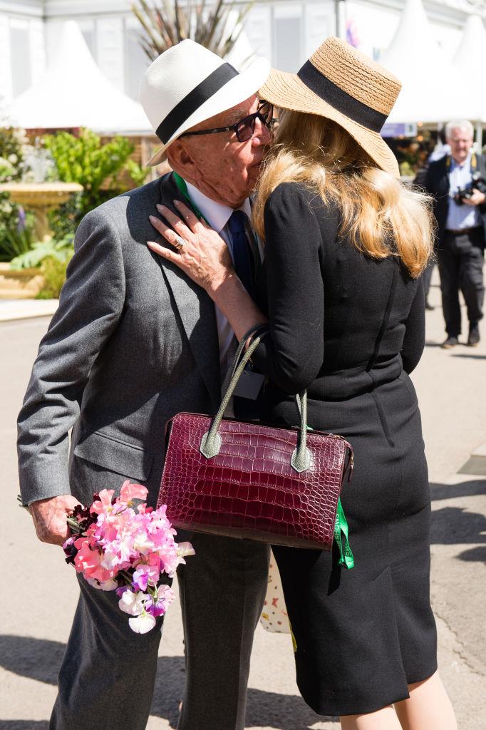 Rupert and Jerry still have that honeymoon feeling *Image: Getty*
