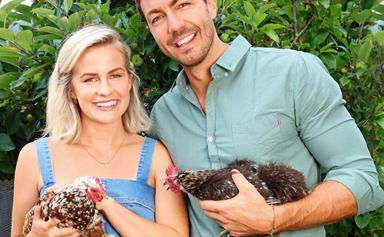 Art Green and Matilda Rice's family plans: they are so clucky!