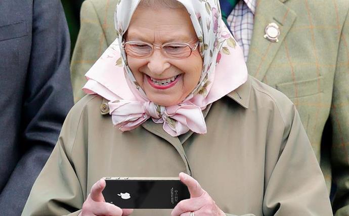 The Queen has posted on Instagram for the first time - showing she's a thoroughly modern monarch!