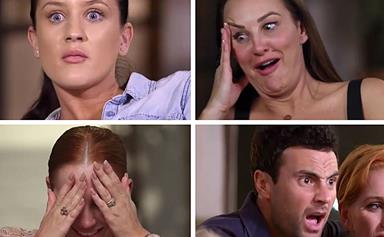 This compilation of reactions from Married at First Sight participants is like poetry in motion