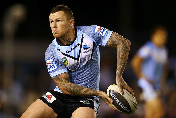 Todd playing for the Cronulla Sharks in 2013 - the year before the incident that led to his downfall. *Image: Getty*