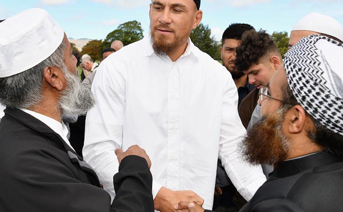 Sonny Bill Williams Muslim Community Christchurch 
