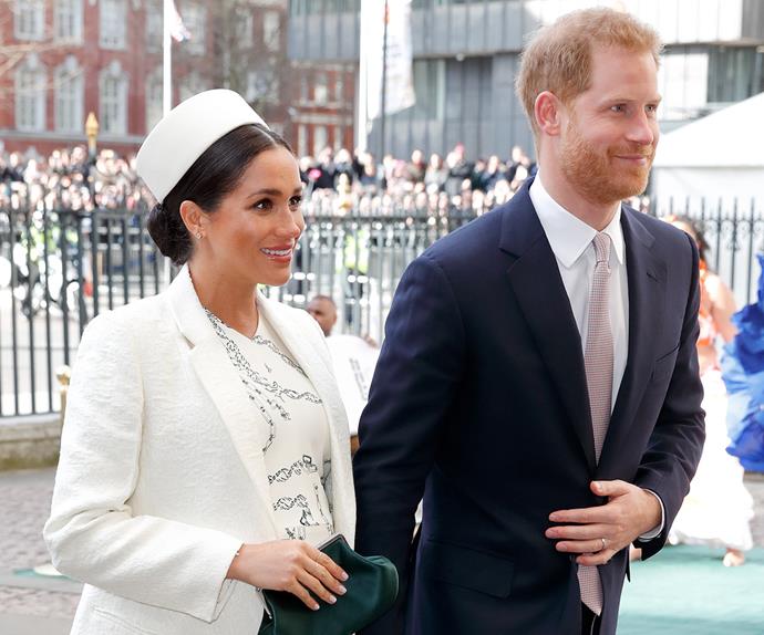 meghan markle and prince harry commonwealth day ceremony 2019