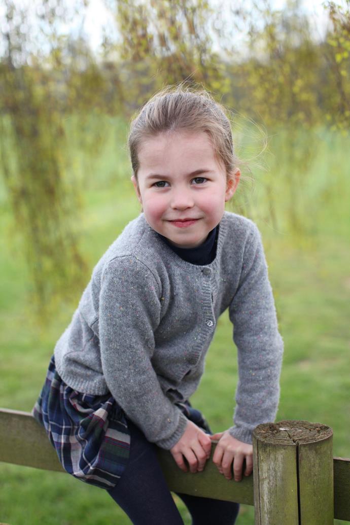 Duchess Catherine got behind the camera again to take three gorgeous, candid snaps of Princess Charlotte. *(Image: Duchess of Cambridge via PA)*