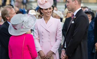 Duchess Catherine looks pretty in pink at the latest Buckingham Palace Garden Party
