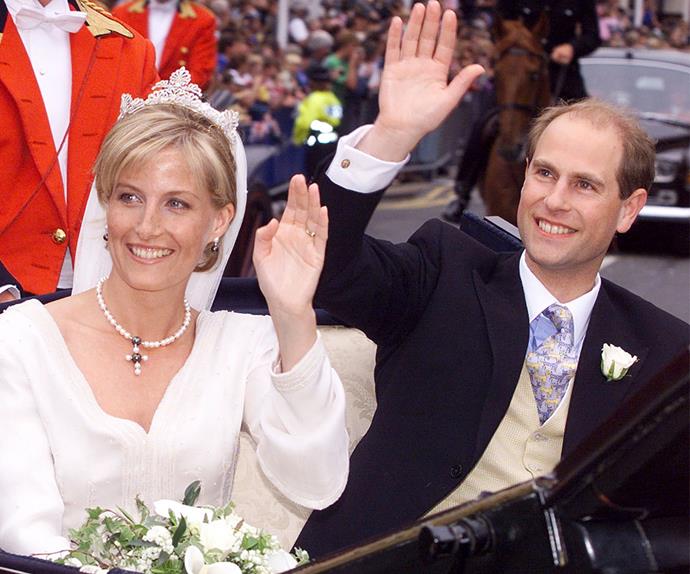 Prince Edward and Sophie Wessex wedding day