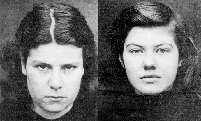 Pauline (left) was 16 at the time of her mother's murder, while Juliet was 15.