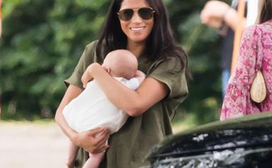 Duchess Meghan brings Archie along to the polo for his first public playdate with his Cambridge cousins