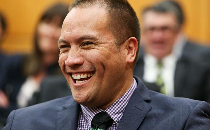 Labour MP Tamati Coffey and his husband Tim Smith say they're overwhelmed with love for their new baby son