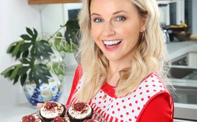 Kimberley Crossman is donning a pinny for a very good cause