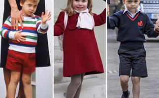 young prince william princess charlotte prince george