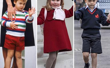 12 of the cutest photos of royals on their first day of school