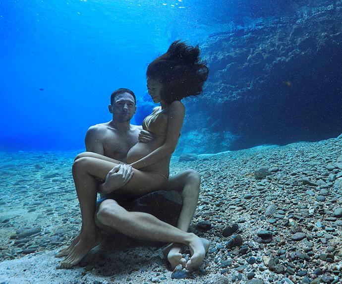 Freedivers William and Sachiko's journey to parenthood is documented on *Water Baby*.