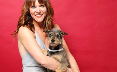 Celebrities and their pets: Shortland Street's Ria Vandervis and princess pooch Maeby