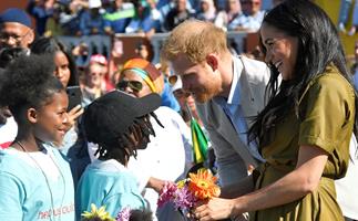meghan markle and prince harry in bo kaap south africa