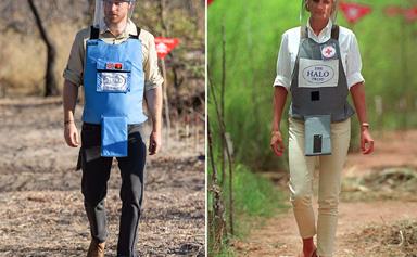 Prince Harry retraced his late mother Princess Diana's footsteps at a landmine site in Angola