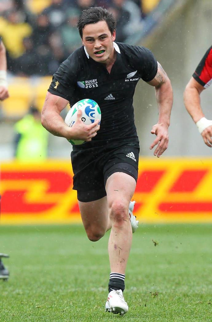 An All Black at 20, Zac admits it was crushing to be "the next big thing" and then lose it. *Image: Getty*