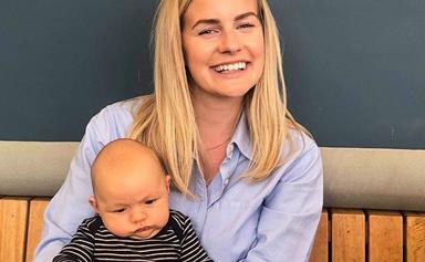 Matilda Green shares a photo of the adorable new feature baby Milo's grown