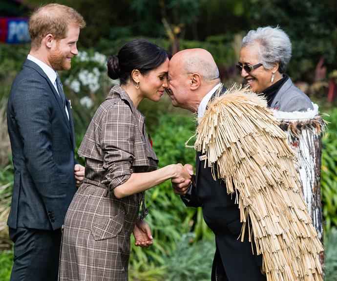 The Duke and Duchess of Sussex during their royal tour of New Zealand.