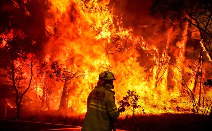 Facing the fiery inferno: Kiwi family's frightening Aussie bushfire ordeal